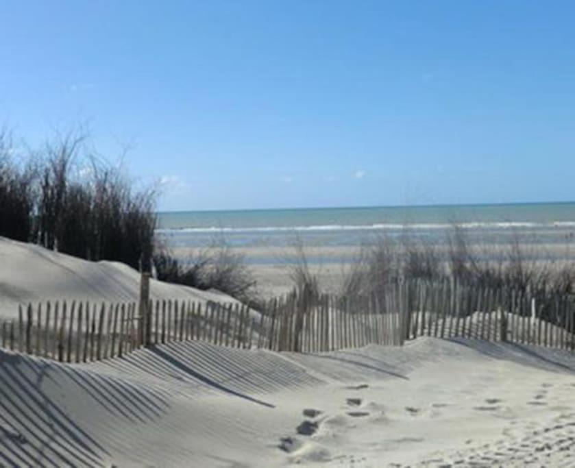 Jolie Maison Sur Golf, Proche Plage, Fort-Mahon Esterno foto